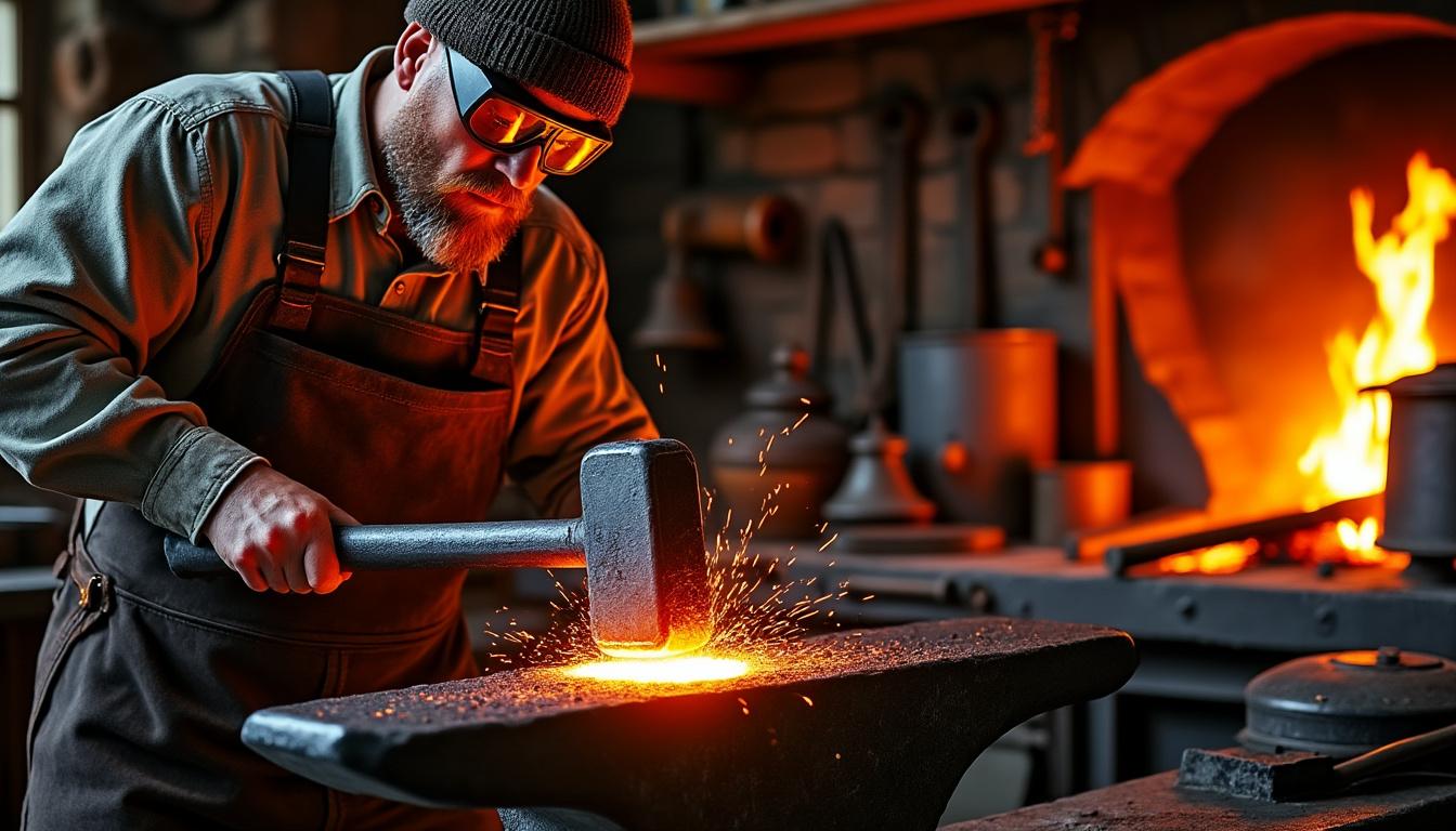 découvrez le métier de forgeron/forgeronne : missions, compétences, salaire et formations essentielles pour réussir dans ce métier artisanal passionnant.