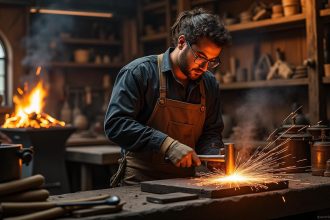 Forgeron/forgeronne : découvrez le métier, le salaire et les formations clés
