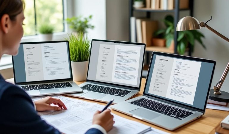 Inspirez-vous : trois modèles de cv efficaces pour créer le vôtre avec succès !