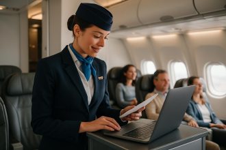 Salaire des hôtesses de l&rsquo;air : découvrez combien elles perçoivent réellement